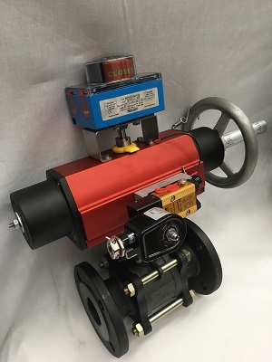 Klinger KHA gömbcsap RC 200SRM1 hajtással ATEX környezetbe
